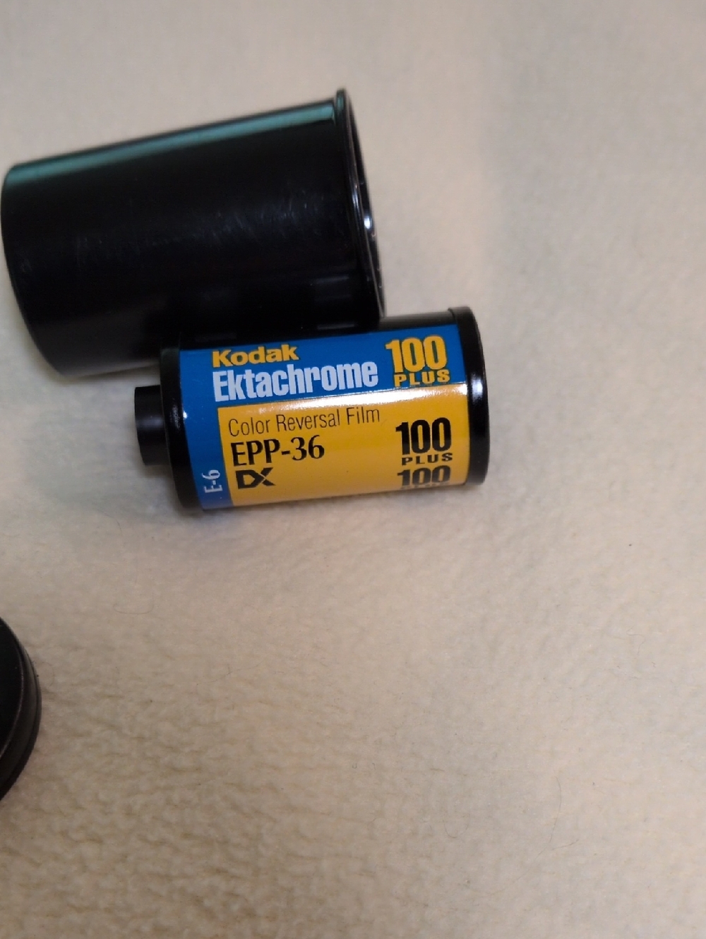 kodak ektachrome 100 plus expired color reversal film.  epp-36